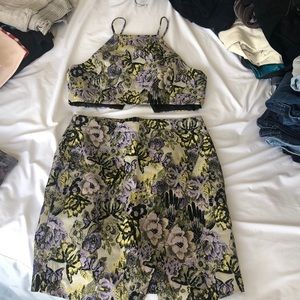 Skirt and top